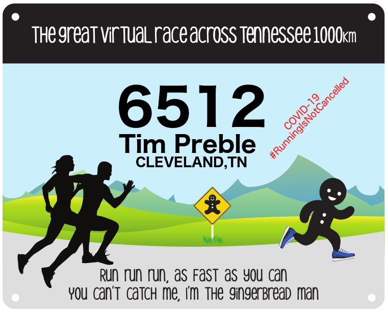 The Great Virtual Race Across TN « Tim Preble (TimPreble